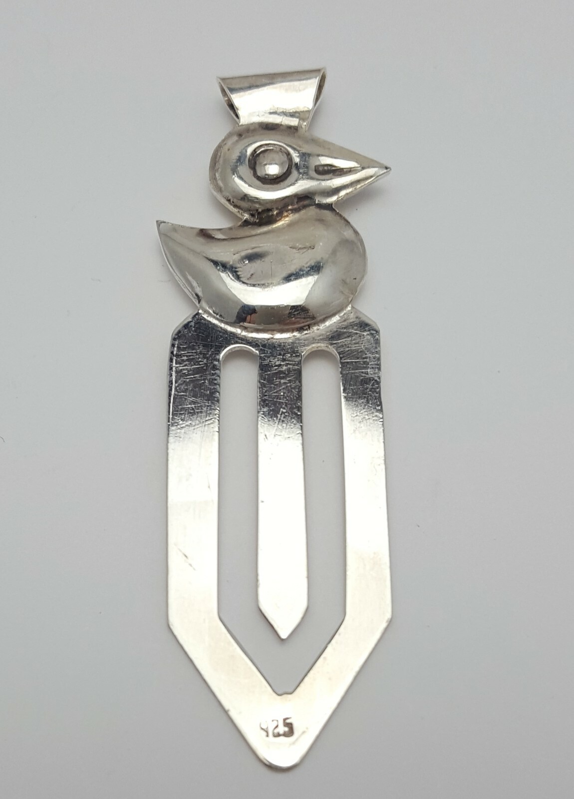 Genuine Solid Sterling Silver .925 Duck Napkin Holder 6 Piece Set – Nice!