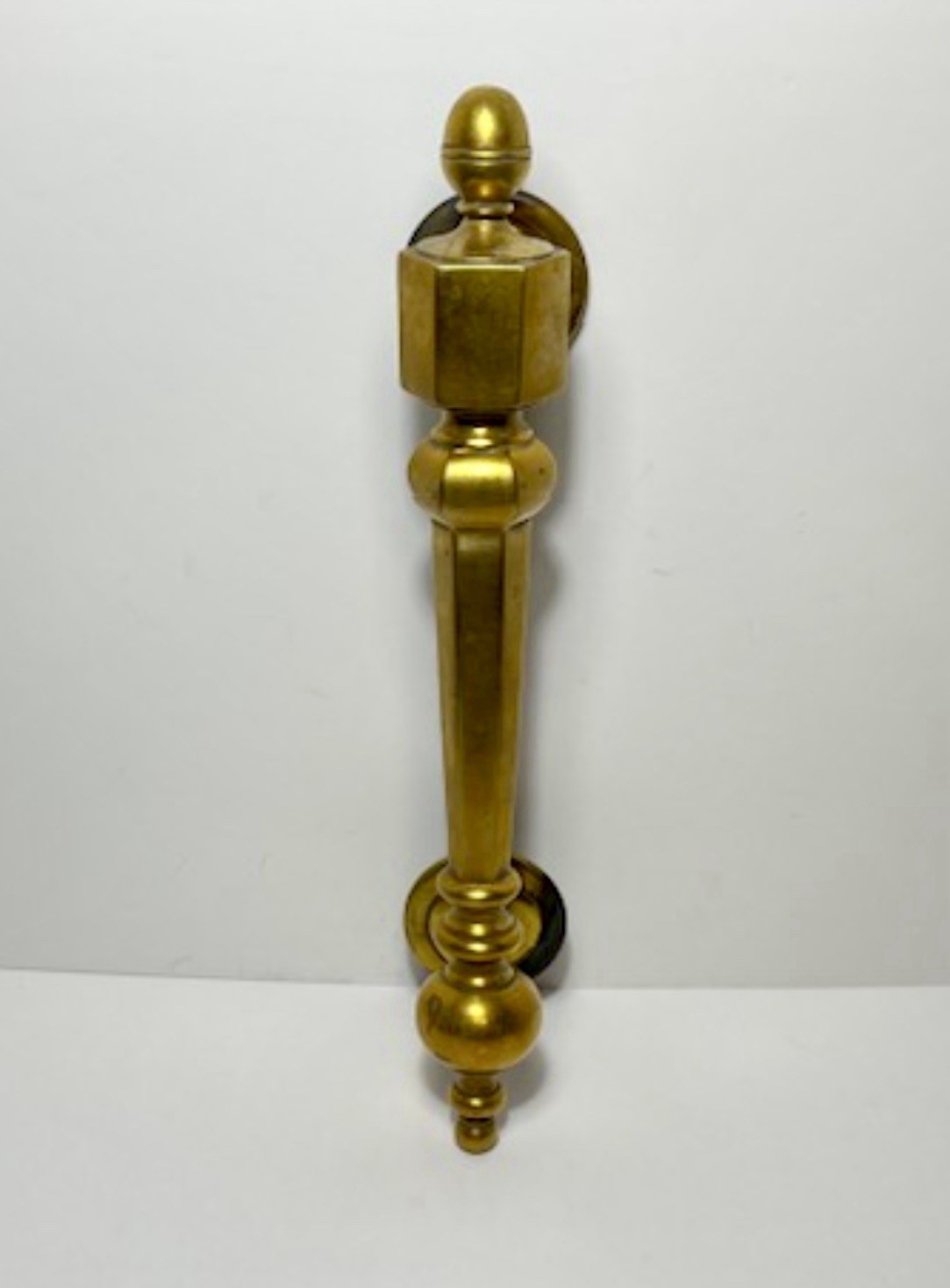 Vintage Solid Brass Front Door Handle Door Pull Traditional Classic 13.5” Long