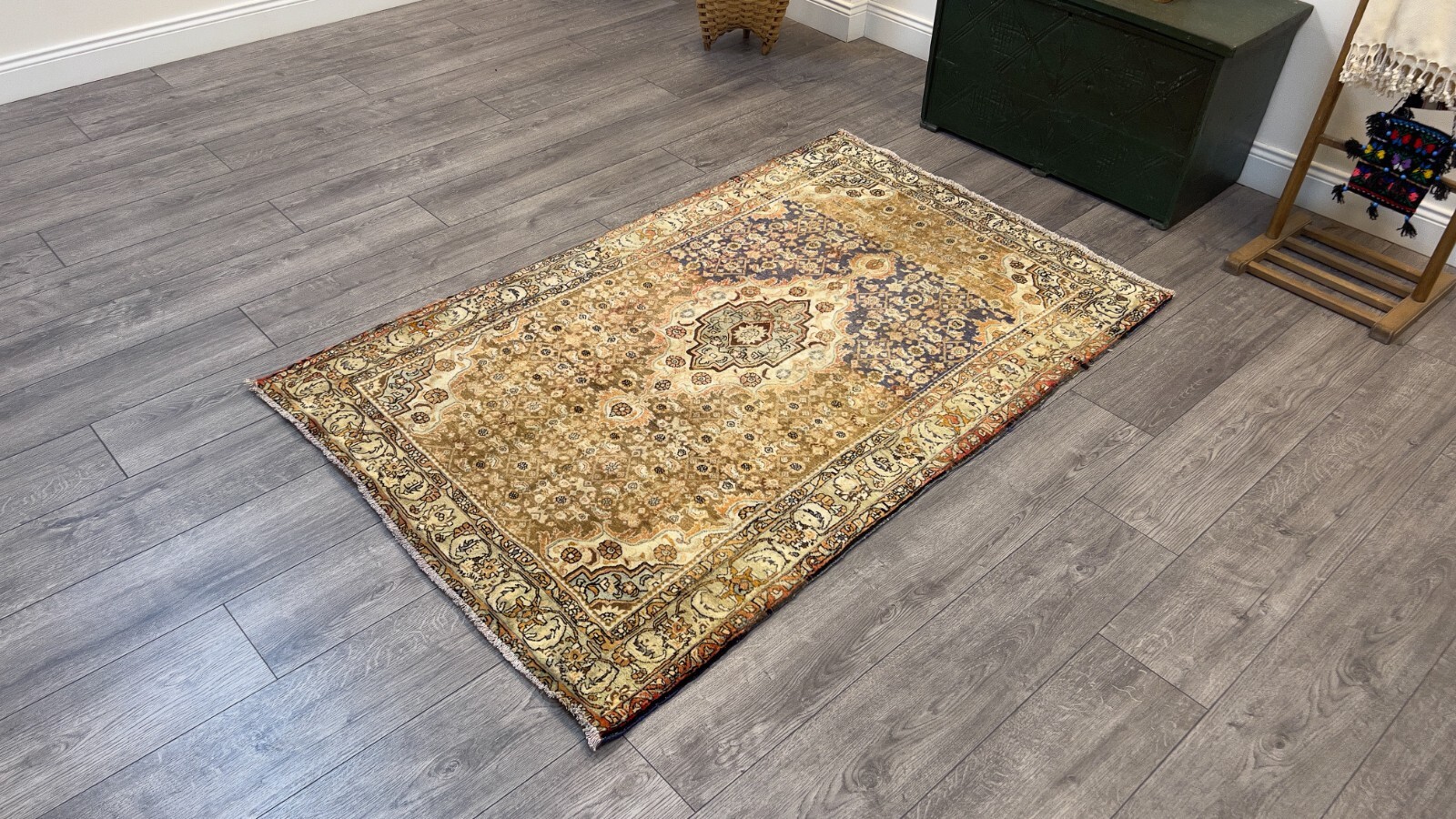 Boho Area Rug, persian Area Rug, Modern Area Rug, Oushak Area Rug, 3.7 x 5.6 ft
