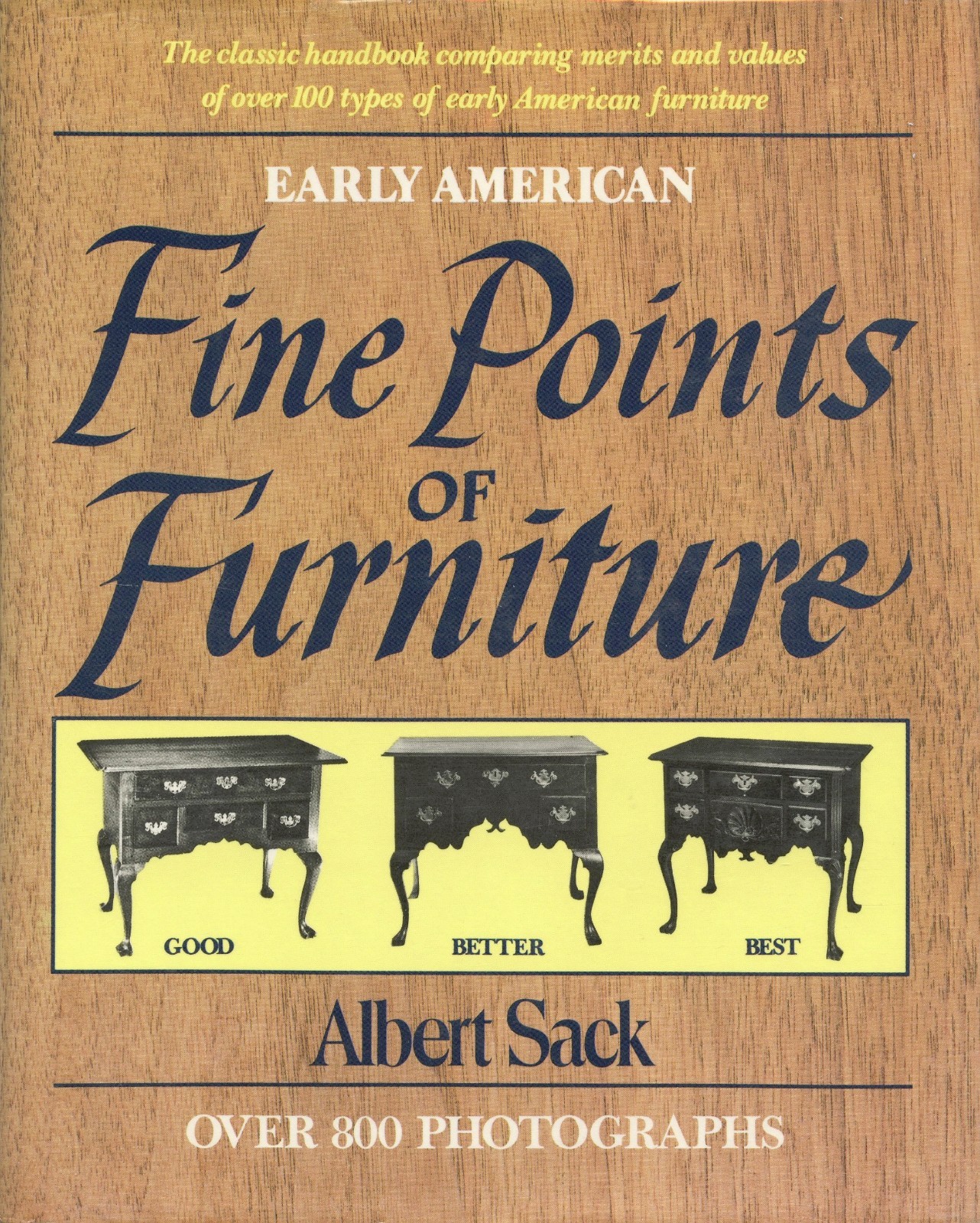 Evaluation of Antique American Furniture / In-Depth Illustrated Book
