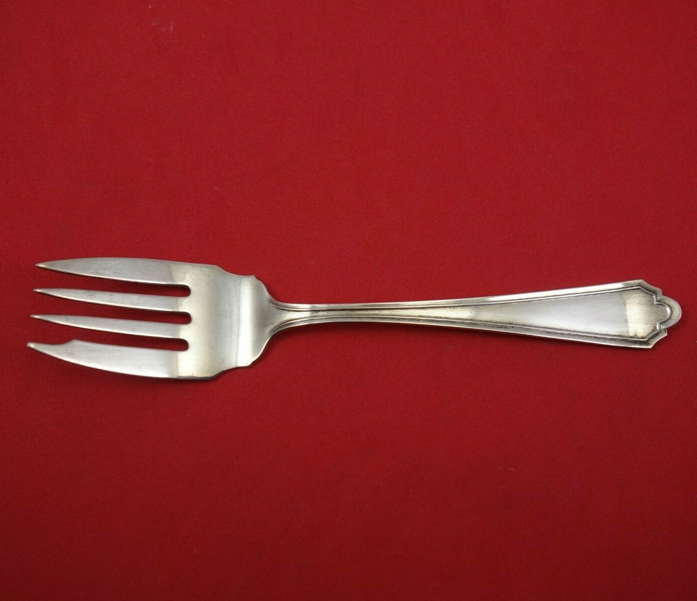 John Alden by Watson Sterling Silver Salad Fork 5 1/2″ Flatware Antique