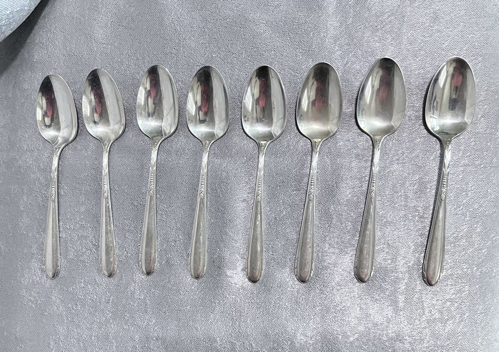 Oneida Heiress Sterling Flatware Set -39 Pc with original heavy case