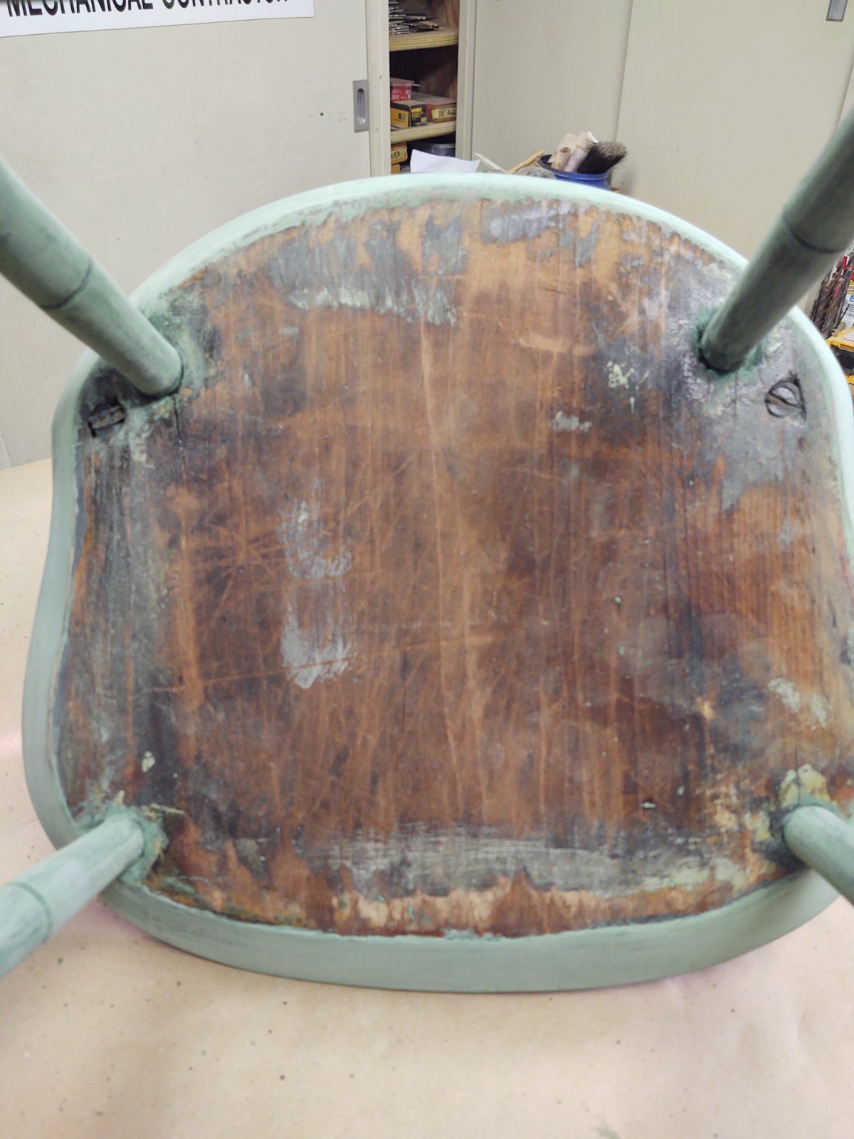Antique Rod Back Side Chair ca. 1790 – 1810