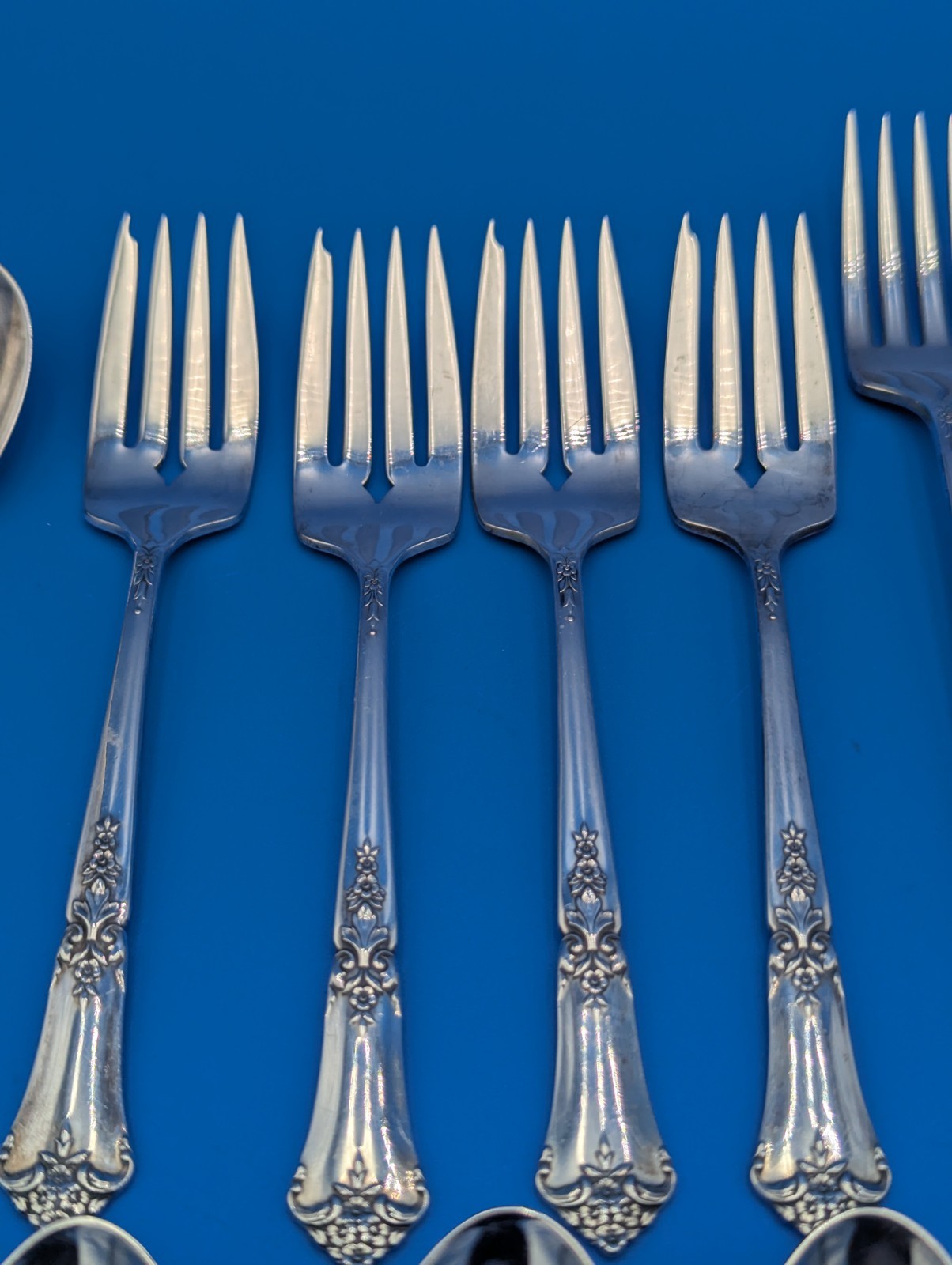 Sterling Silver State House Stately 20+ oz. Flatware 20 Pieces .925 vintage