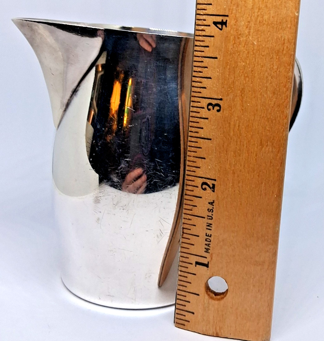Vintage Gorham EP Electroplate Silver Plated 1/2 Pint Creamer 3.75″ Tall YC794