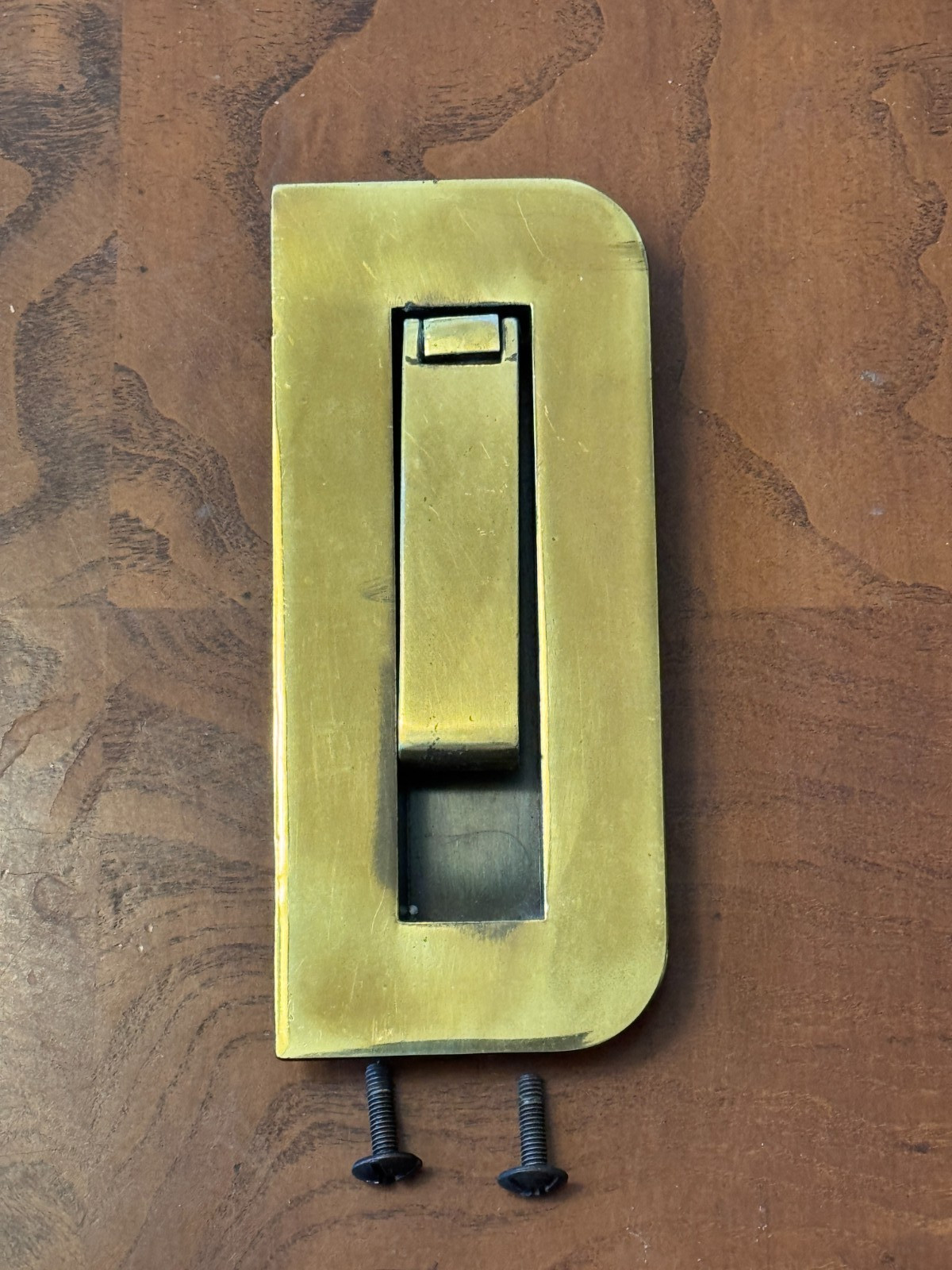 Drexel Heritage Dynasty Brass Campaign Right Door Pull Handle CHC E5245-2
