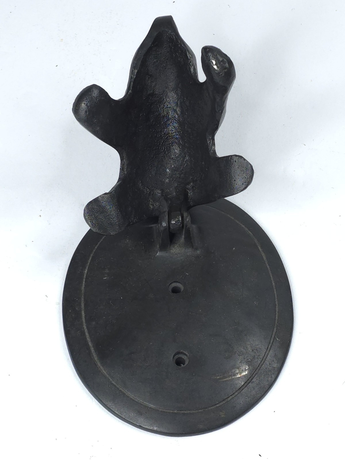 Vtg Cast Iron Antique Style Bear Door Knocker 1LB 12oz 4.5″X4″ Wildlife Cabin