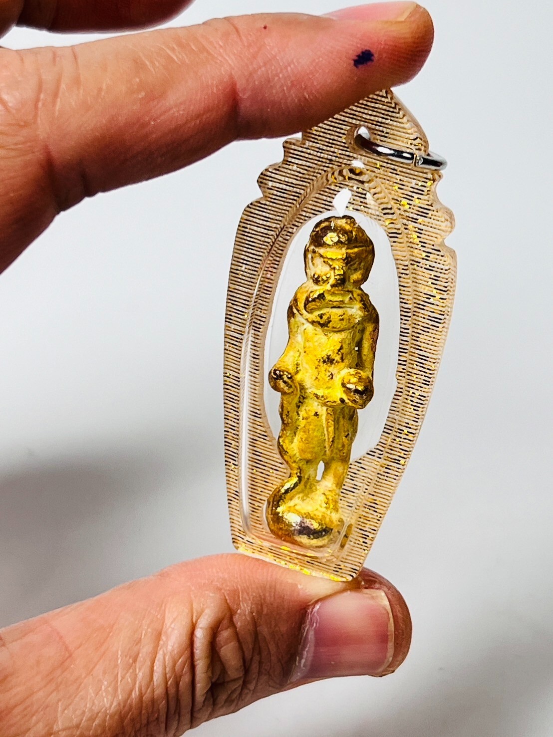 Laos Hermit Gold Leklai Buffalo Mountain Cave Love sex wealth attraction Amulet
