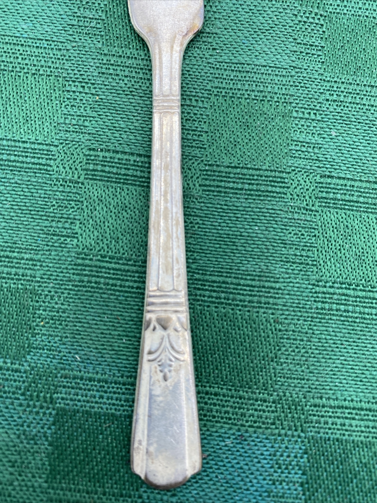Court Silver Plate Butter Knife Spreader Vintage 5.75”