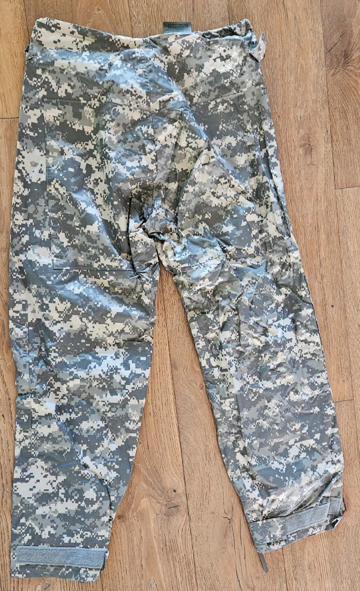 USGI Army RAINSUIT TROUSER ACU Digital UCP GEN III Gore-Tex Size Small