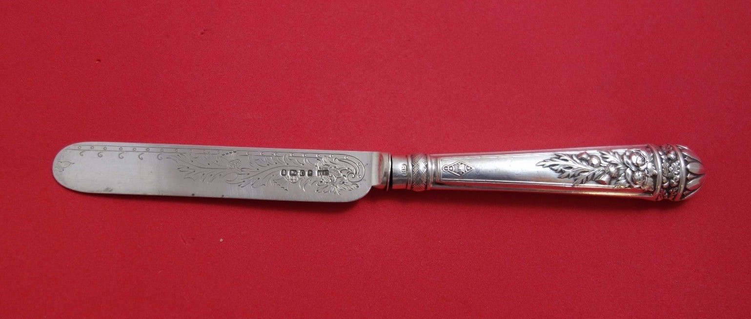 Harrison Bros. & Howson Sheffield English Sterling Silver Regular Knife 8 1/2″