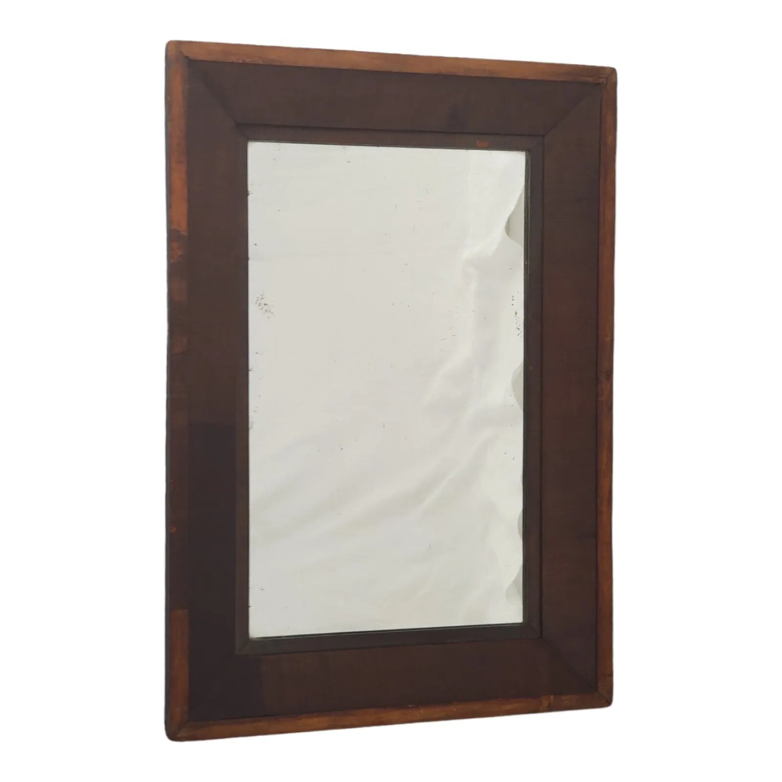 Antique Empire Ogee Mantle Mirror Mahogan American Federal Traditional