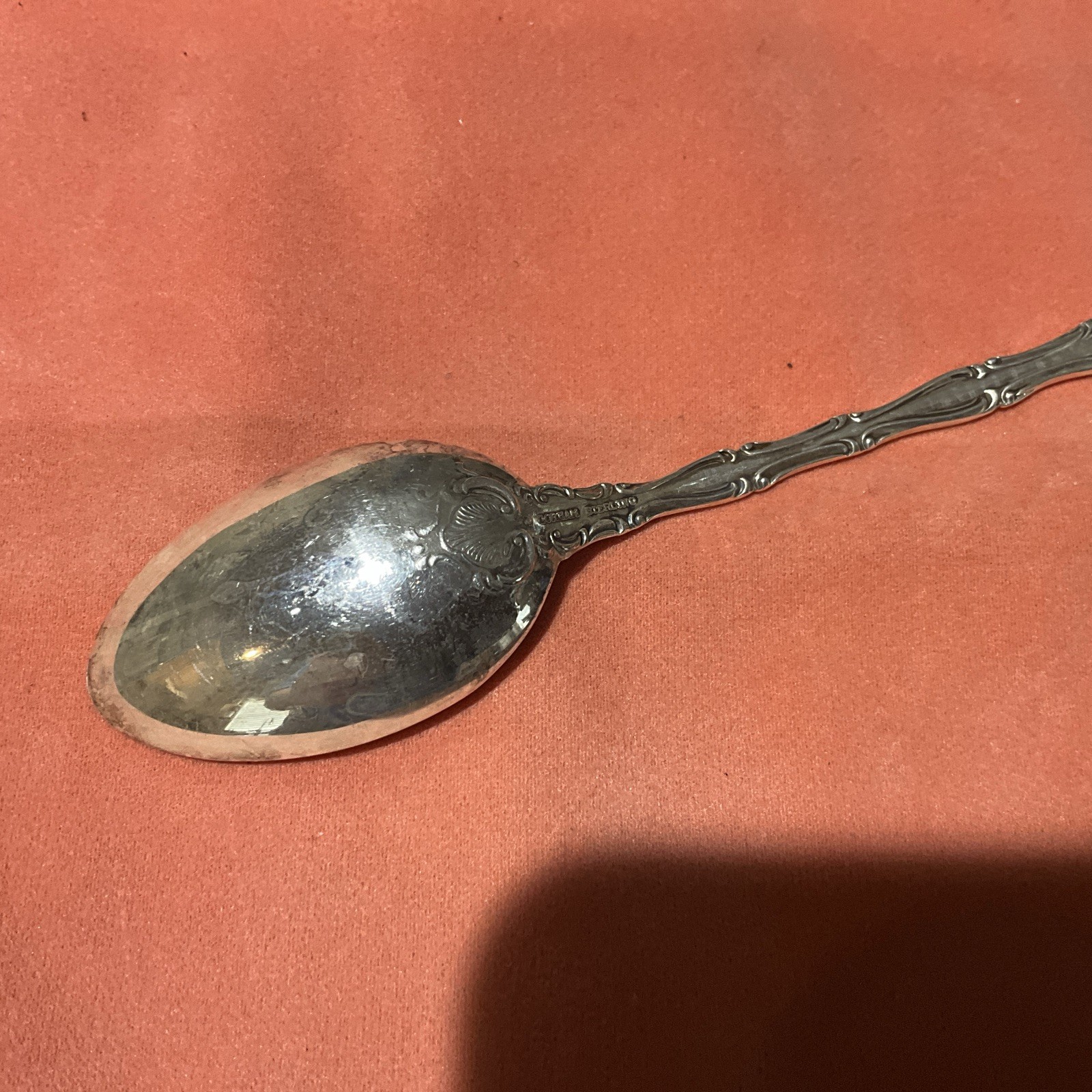 STRASBOURG ~ Ice Tea Spoon ~ GORHAM ~ Sterling SILVER ~NO MONO 7 5/8″ FREE SH