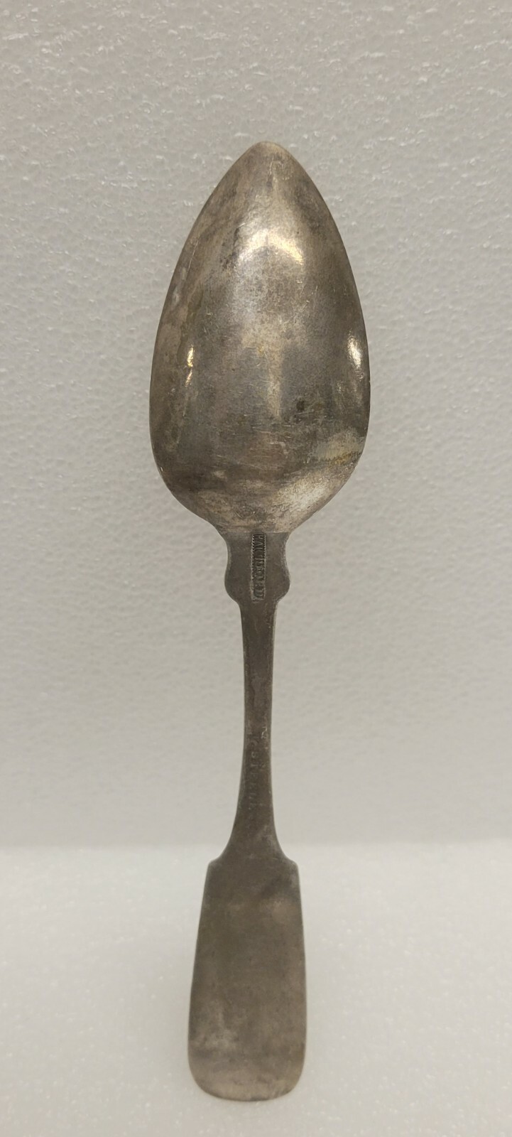 T. Steele & Co (Thomas Steele) (1815-1866) .900 silver spoon /coin silver 18 g.