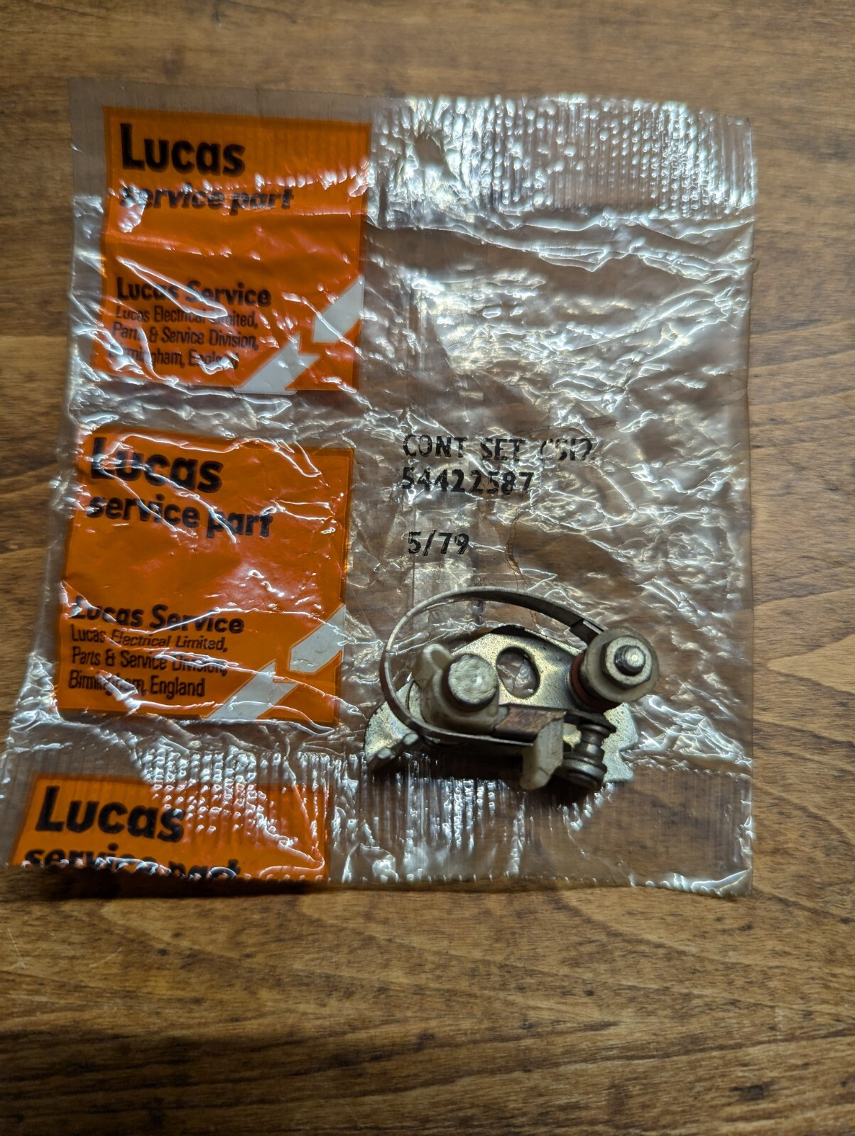 Lucas C12 Ignition Points NOS Jaguar XK-120 140 Triumph Stag Aston Martin DBS V8