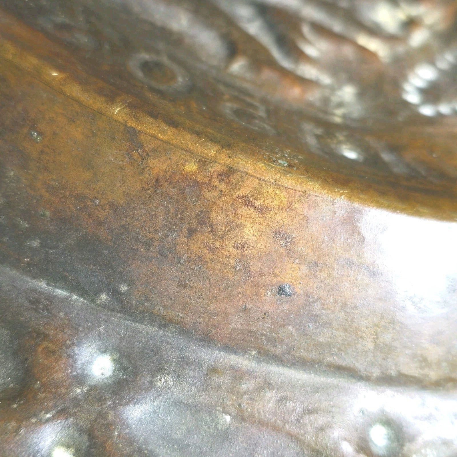 Nuremberg Brass Alms Dish Dated 1503