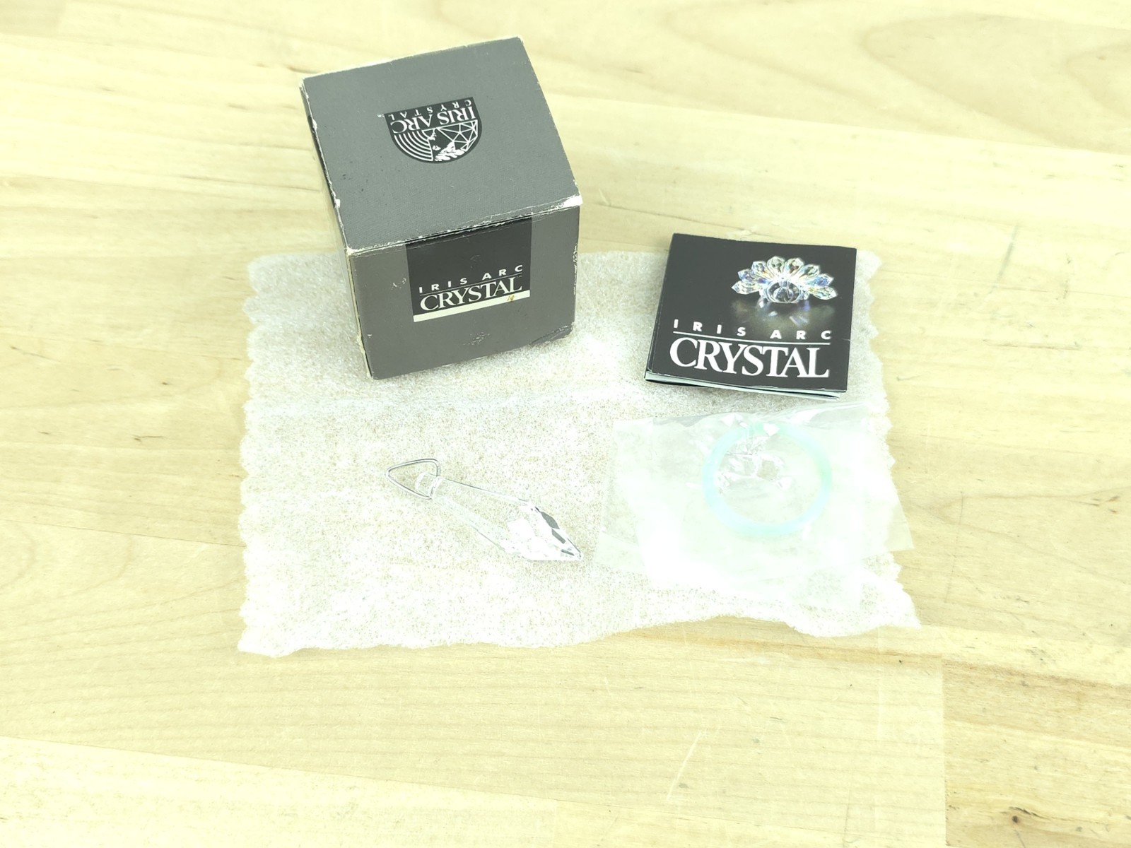 Vintage Iris Arc Fine Austrian Crystal Pendant New 11-8611-40 In Box