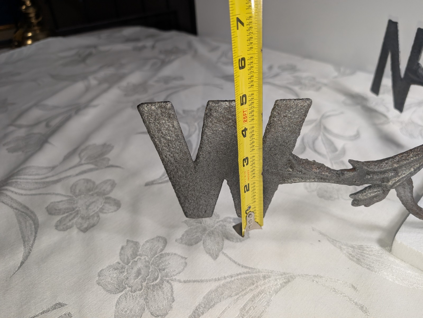 Antique Weathervane Cast Iron Directionals Farmhouse Decor Large Fancy