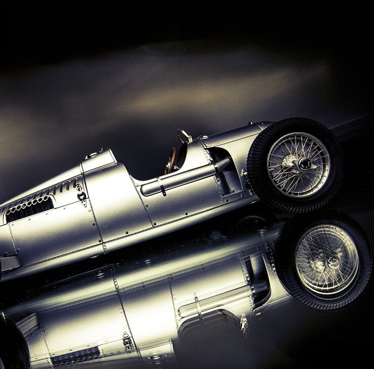 Art Deco Antique Vintage Mid-Century Modernism Modern Race Car Concept 1930 1940