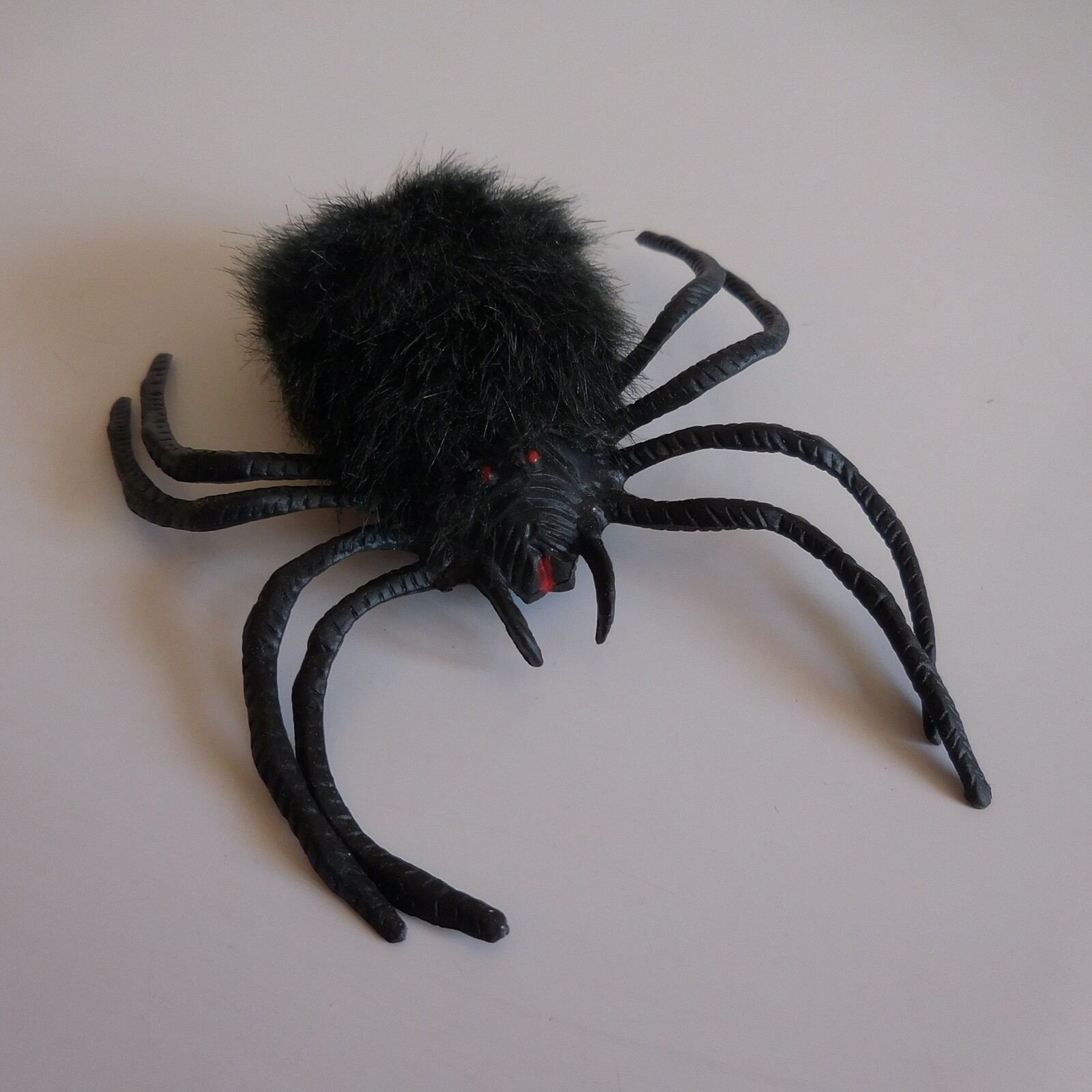 Vintage Black Widow Spider Figurine Animal Insect Prank Trap N5280