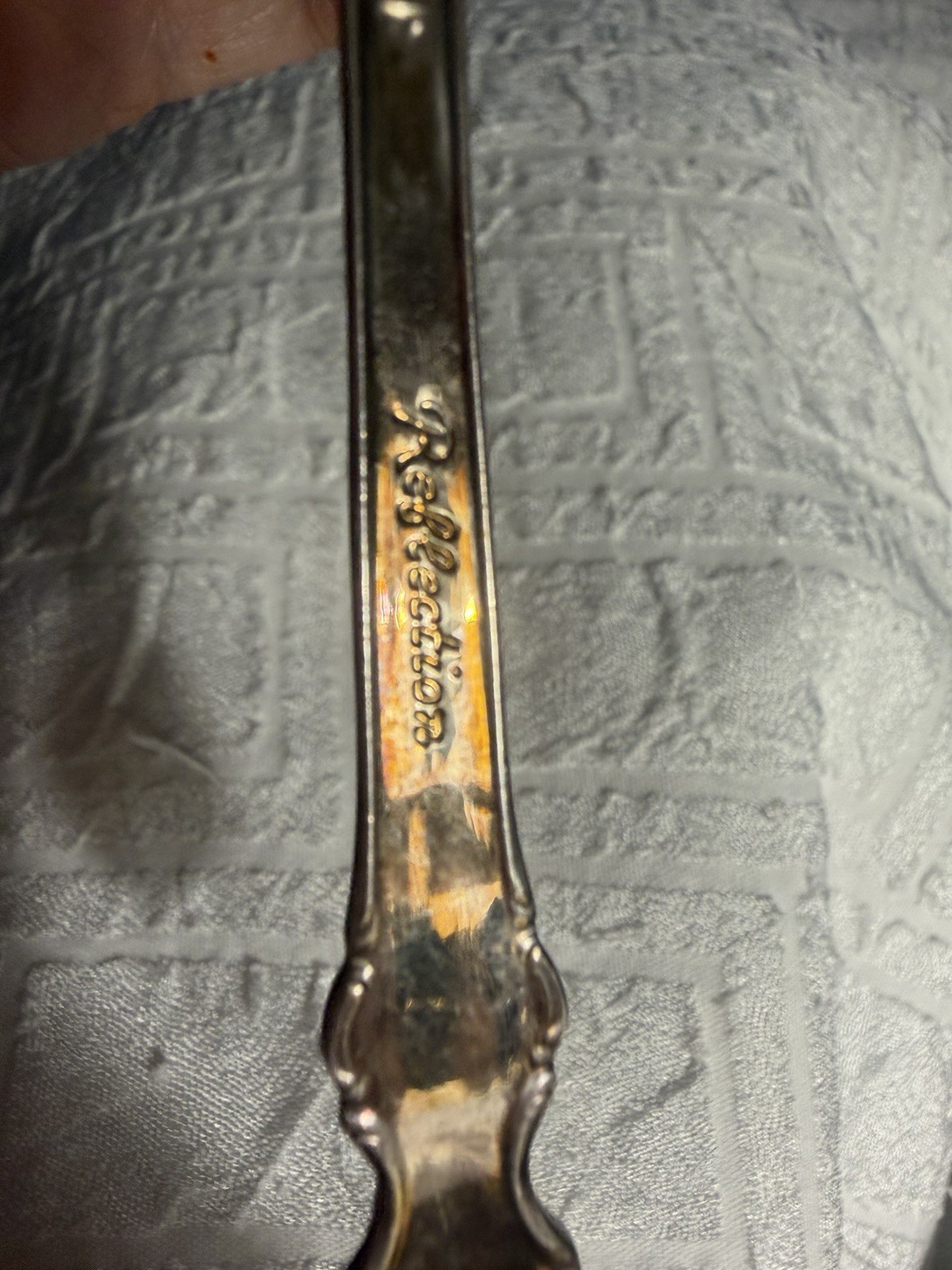 1847 Rogers Bros Silverware IS Pierced Tomato Berry Serving Spoon