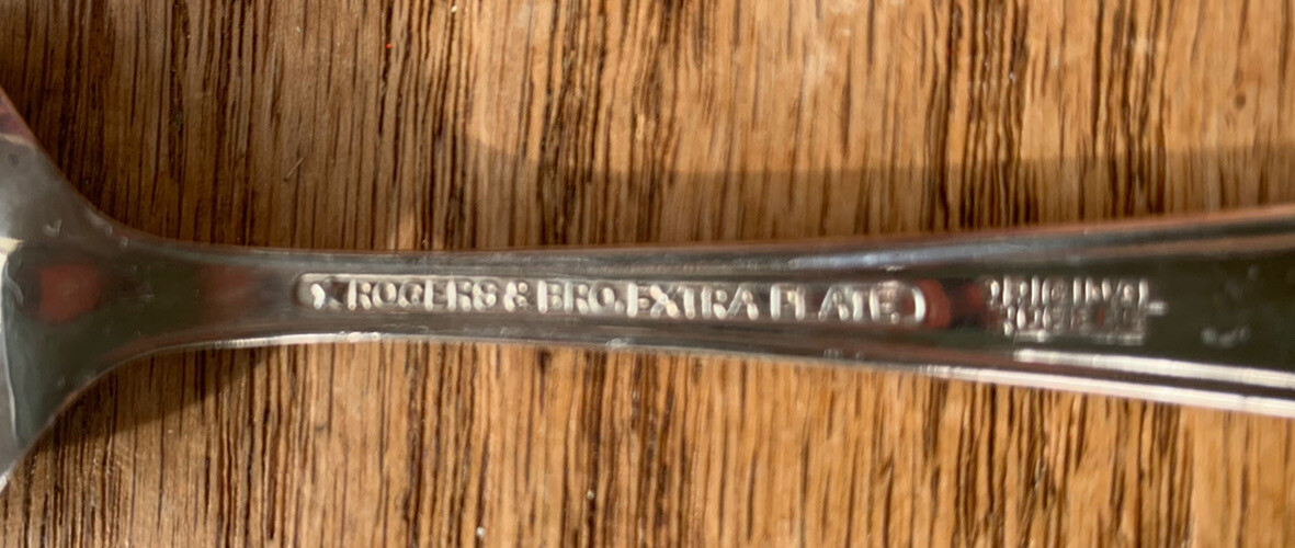 Rogers & Bro. Extra Plate Original Rogers Tablespoons Set Of 4