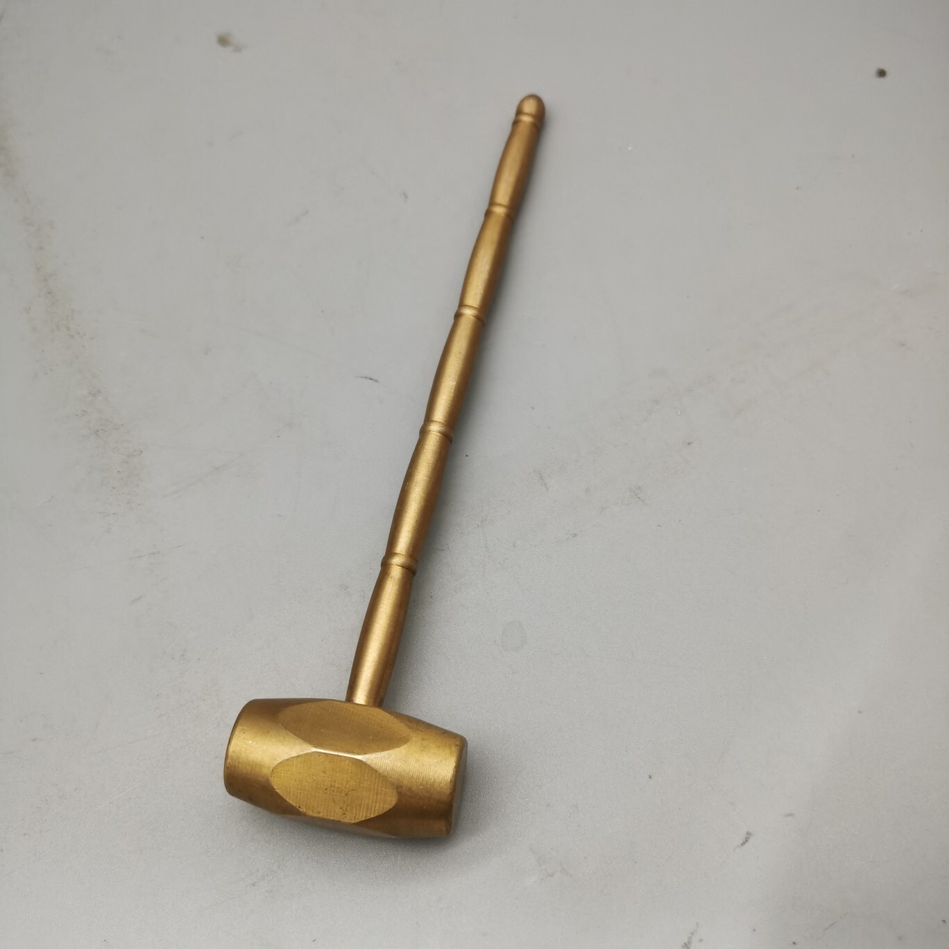 Antique pure copper solid hammer