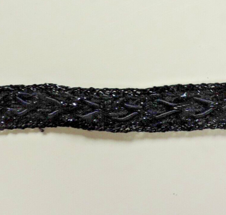 1800s Victorian Handmade Fine Beaded Corded Morning Lace/Trim .75″ x 60″