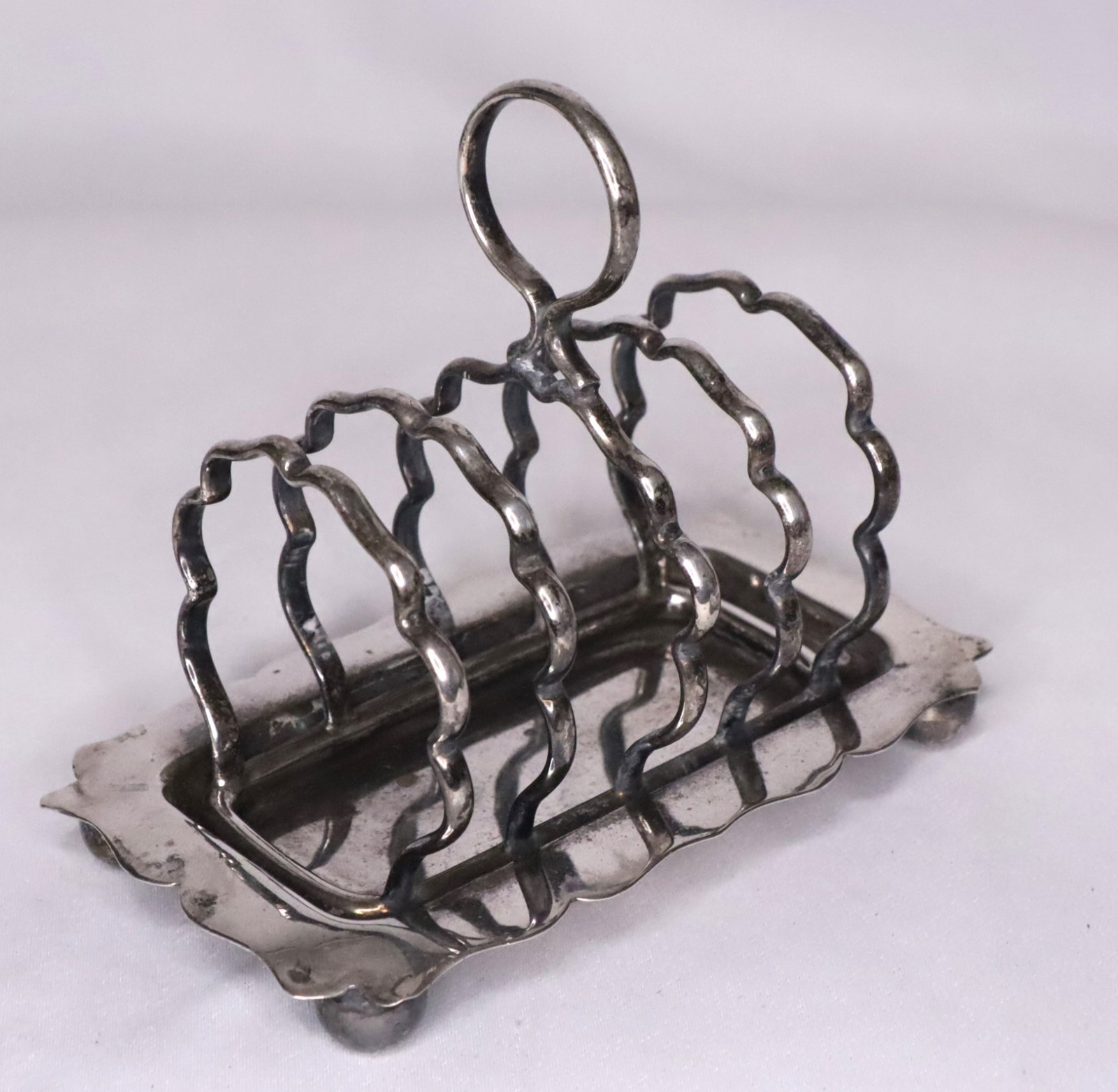 Joseph Rodgers and Sons Sheffield EP 292 Silver Plate Toast Rack Letter Holder