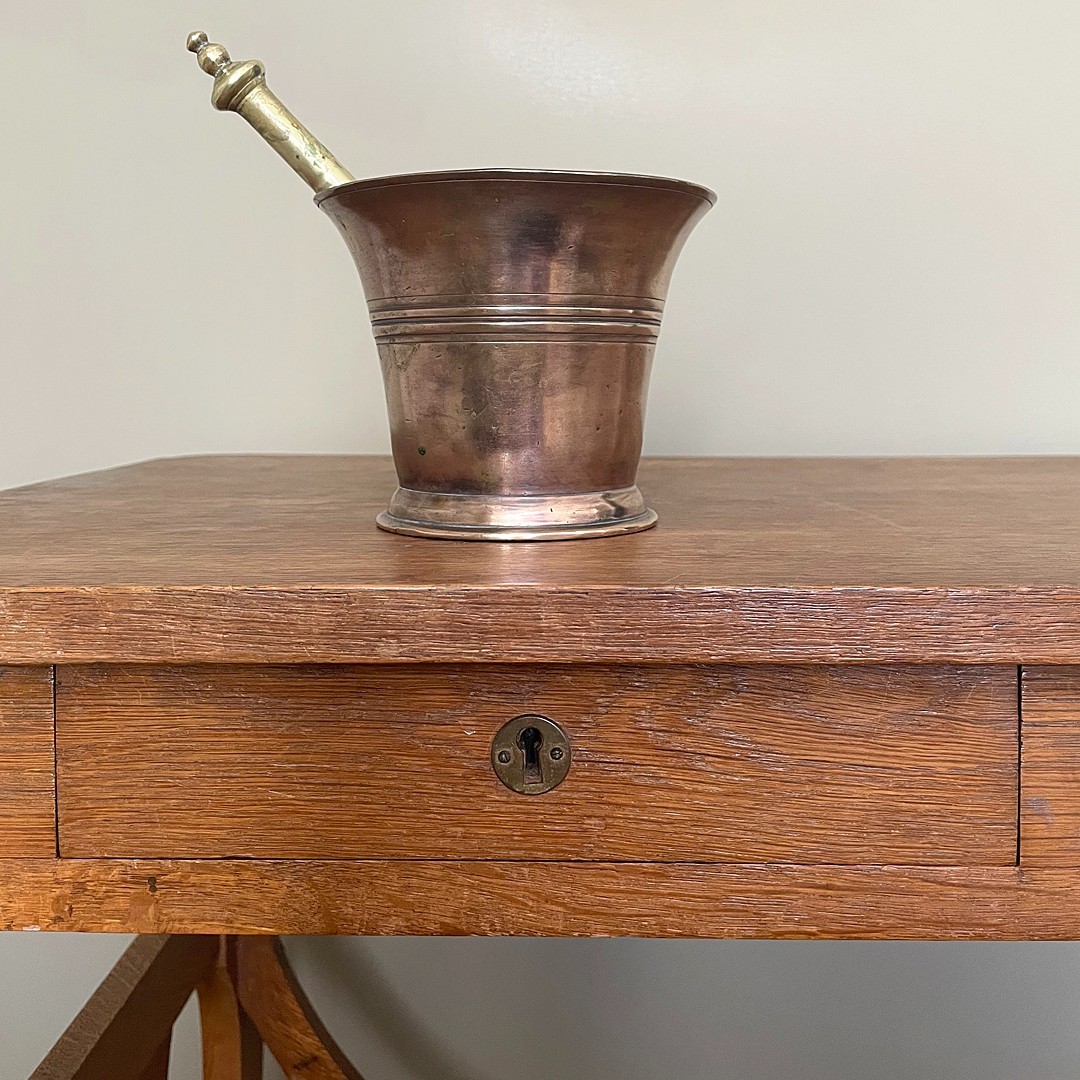 Georgian Bronze Pestle And Mortar c. 1780’s ANTIQUE