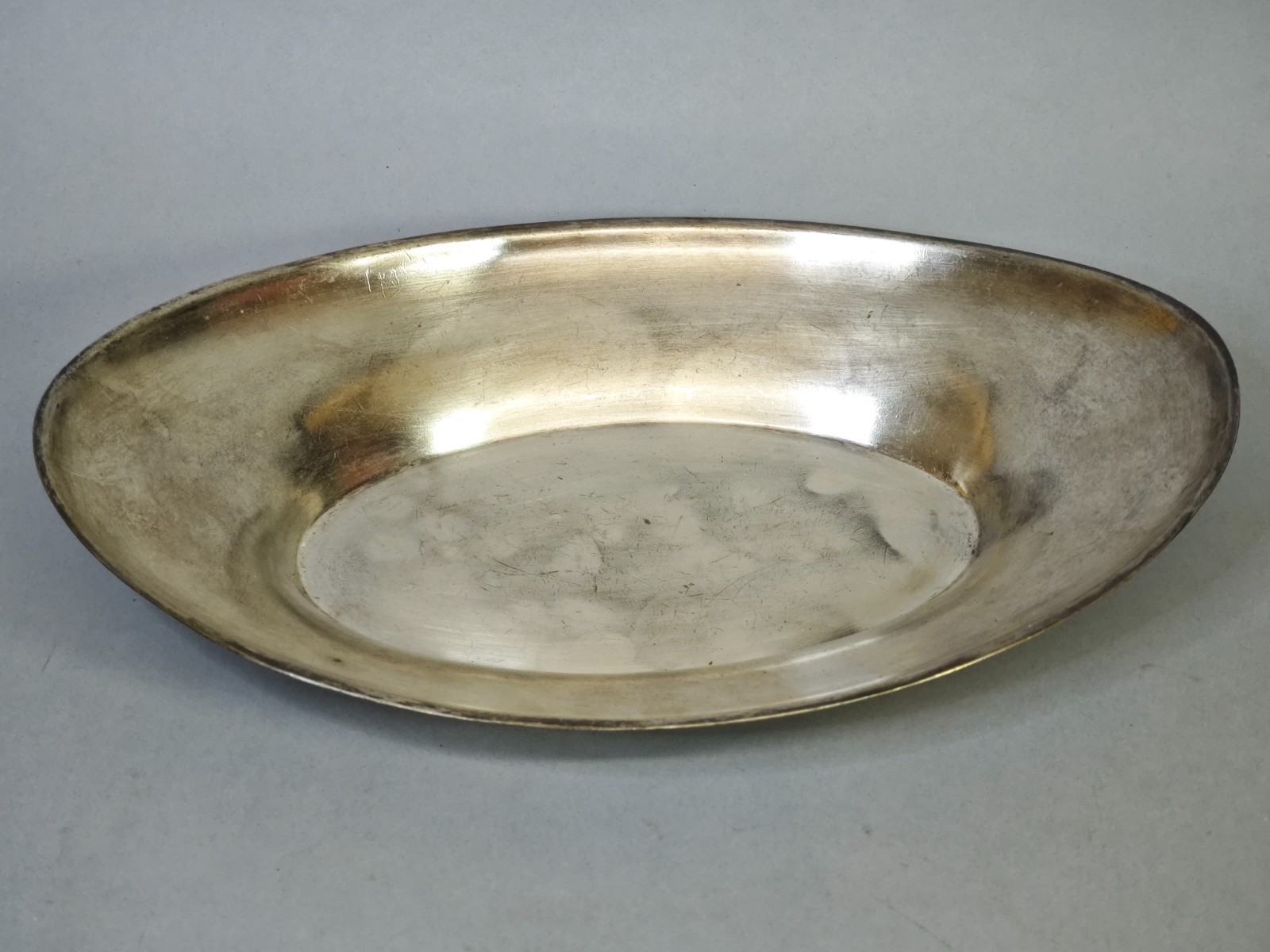 Vintage Arthur Price of England Silverplate Bread Basket Oval Serving Bowl HEAVY