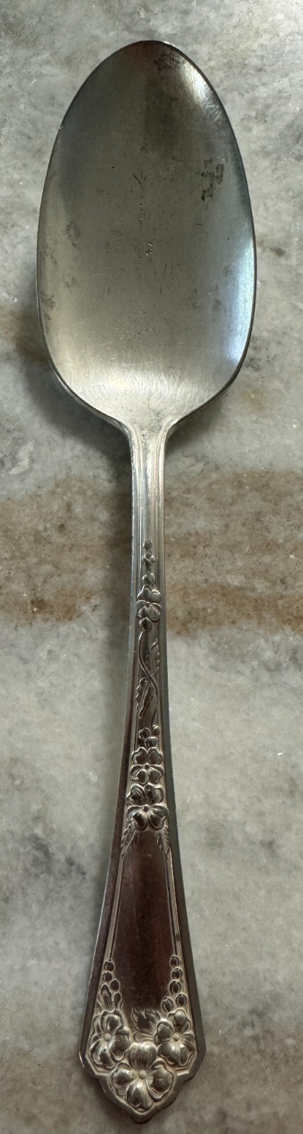 Tablespoon / Serving Spoon Primrose I Silverplate, 1912 by International Silver