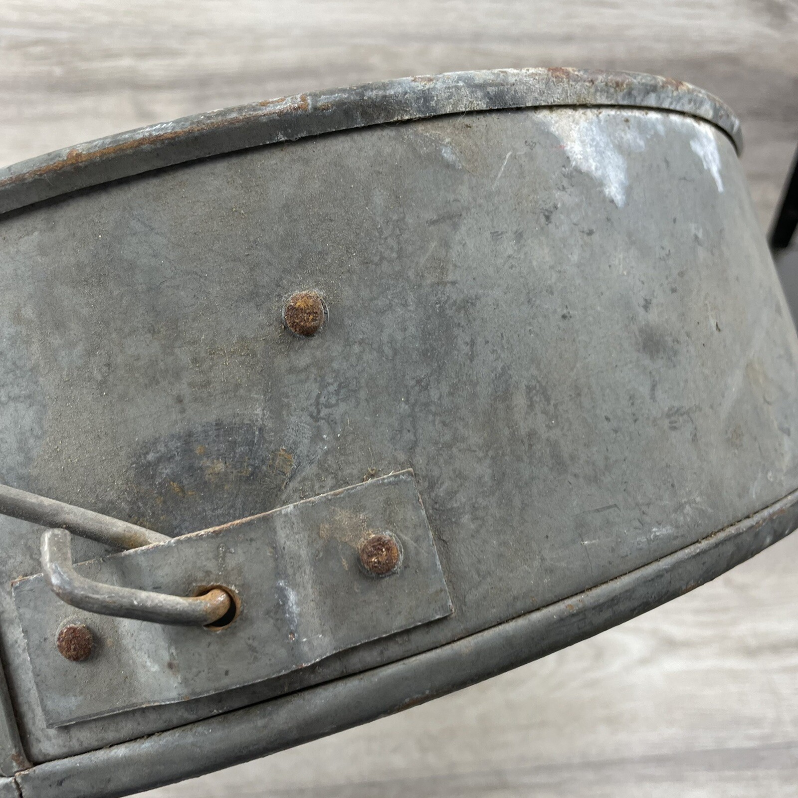 Antique Sieve Sifter 14″ Metal Flour Grain Wire Mesh Vtg Dover
