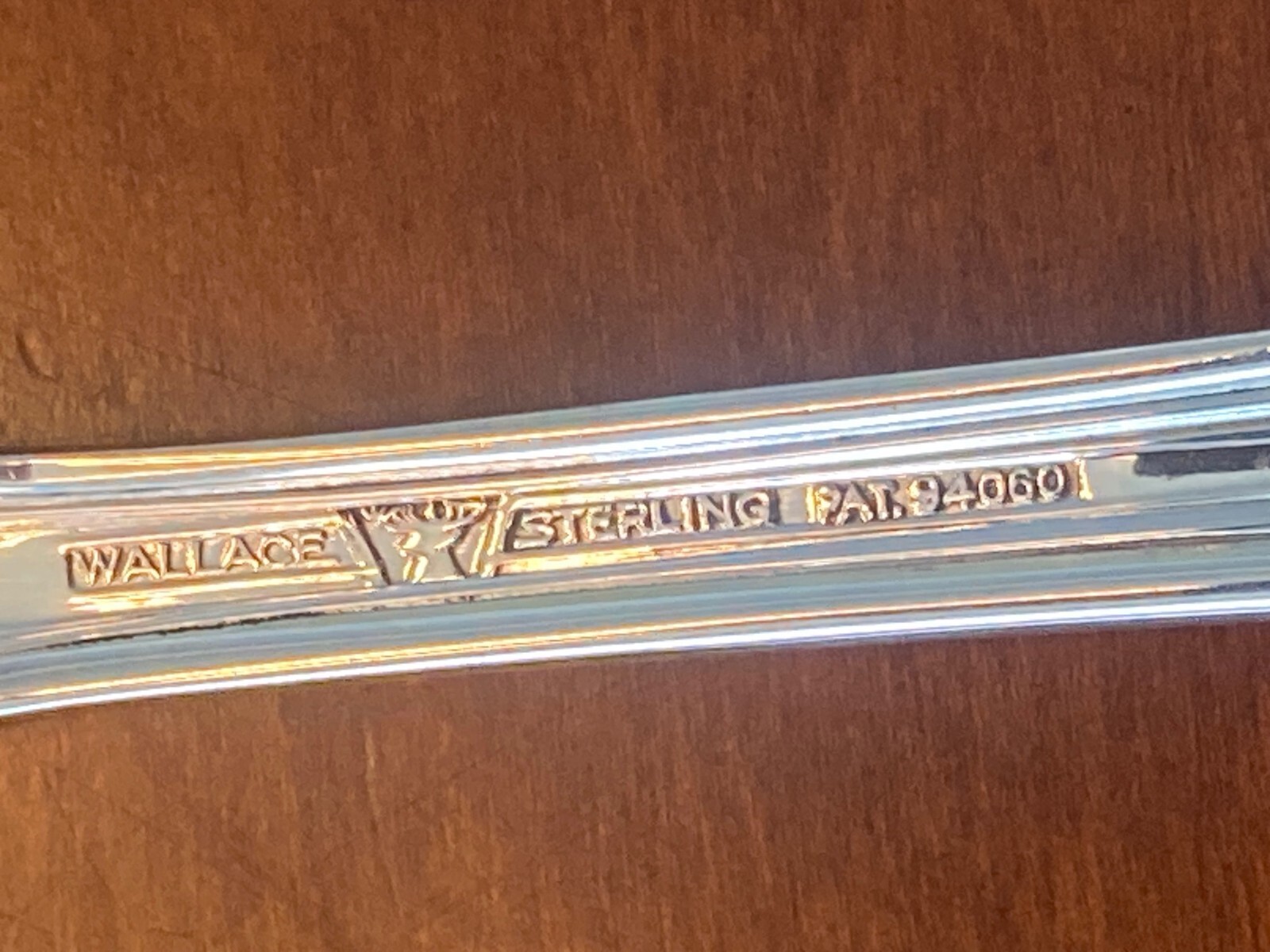 MINT 4 PC PLACE SETTING WALLACE SIR CHRISTOPHER STERLING SILVER SET 230 GMS