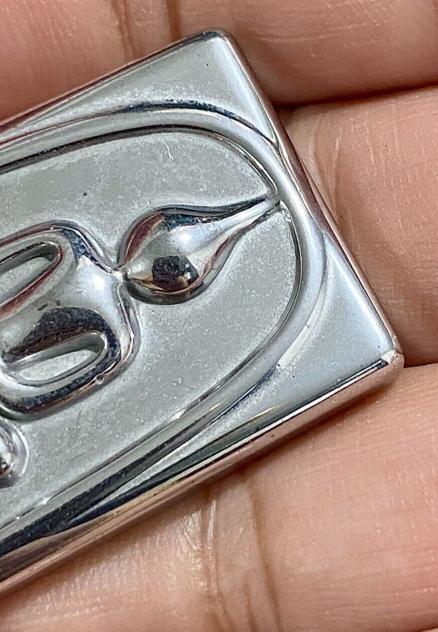 Thai Buddha Amulet Phra Somdej Silver Leklai Magnetic Talisman Wat Rakang Charm