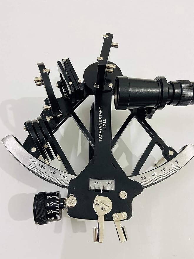 “Solid Aluminium Nautical Tamaya Sextant Accurate Working Navigation Tool