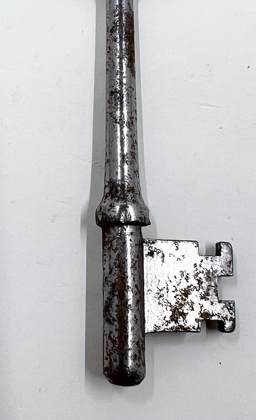 Antique Fancy Ornate Barrel Metal Steel Skeleton Key 2.5″