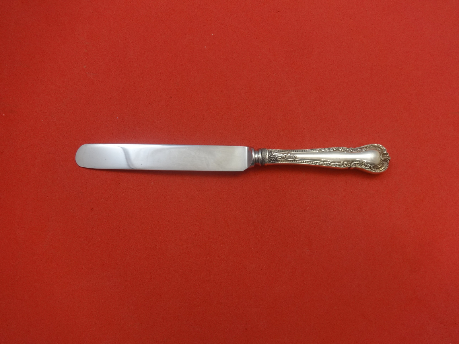 Cromwell by Durgin Sterling Silver Regular Knife Blunt 8 1/4″ Flatware Heirloom