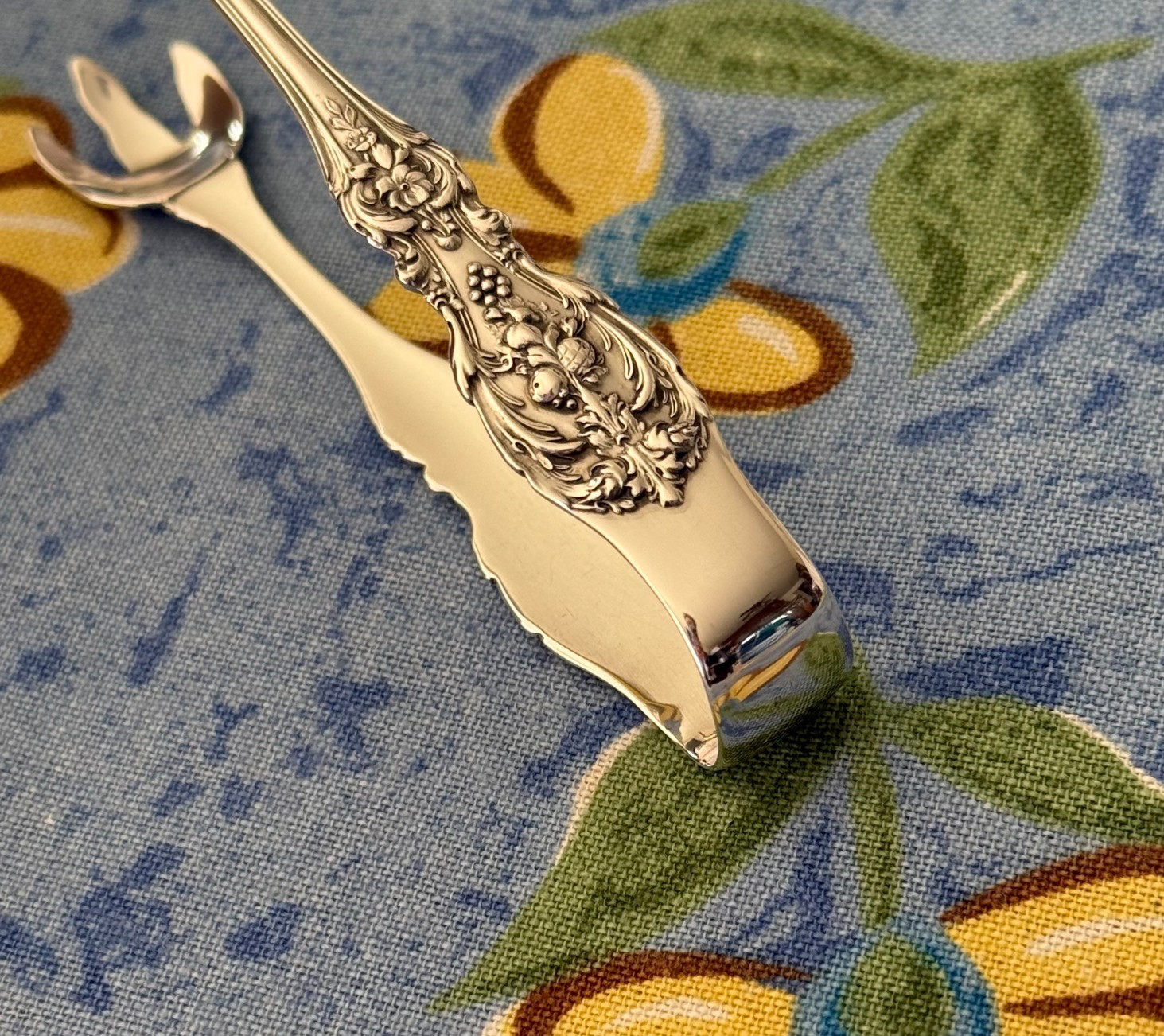 Vintage REED & BARTON Francis 1 Sterling Sugar Tongs