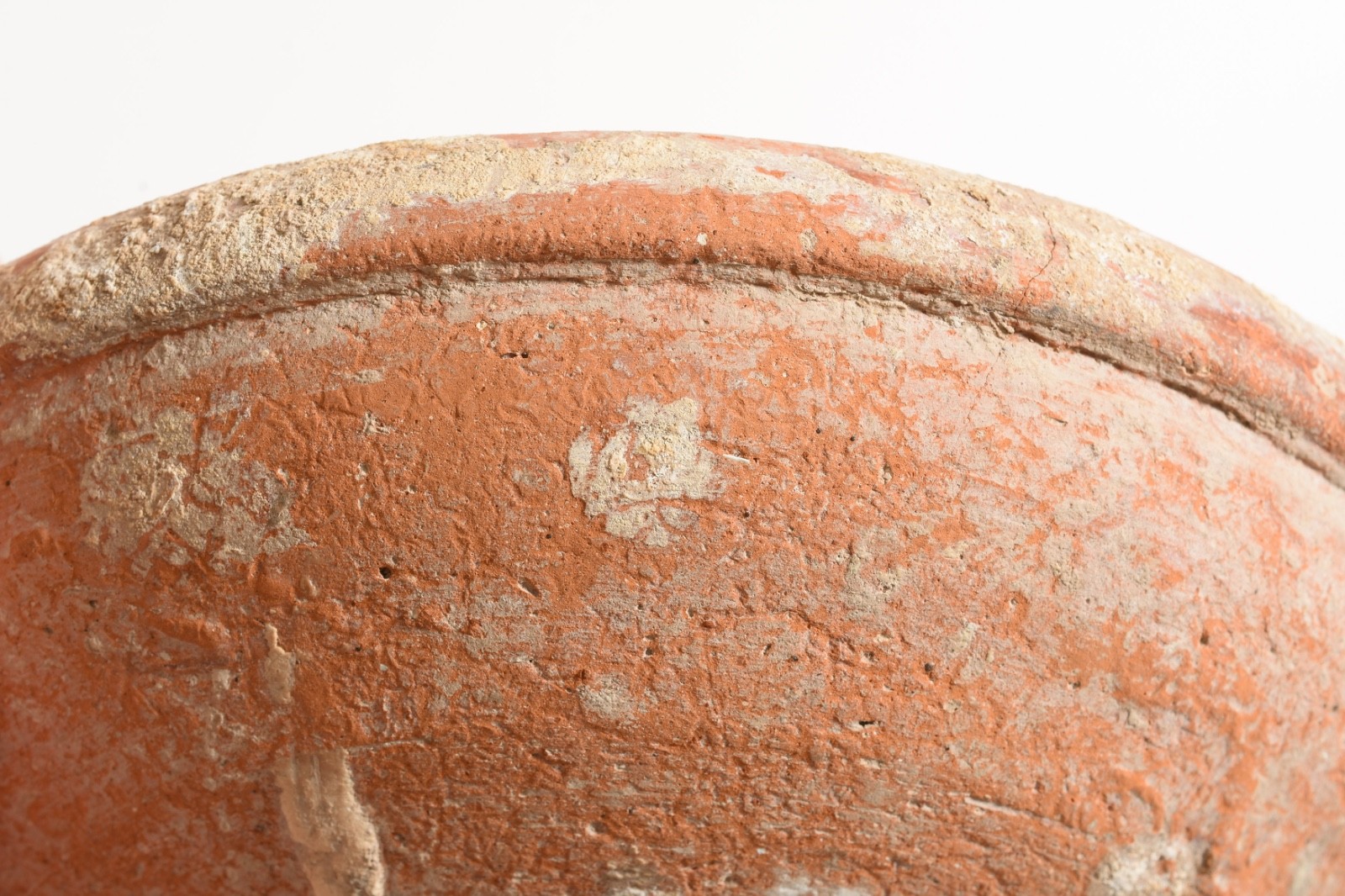 6.5″ Ancient Roman pottery utilitarian bowl. Terra sigillata, 1-4 Century AD.
