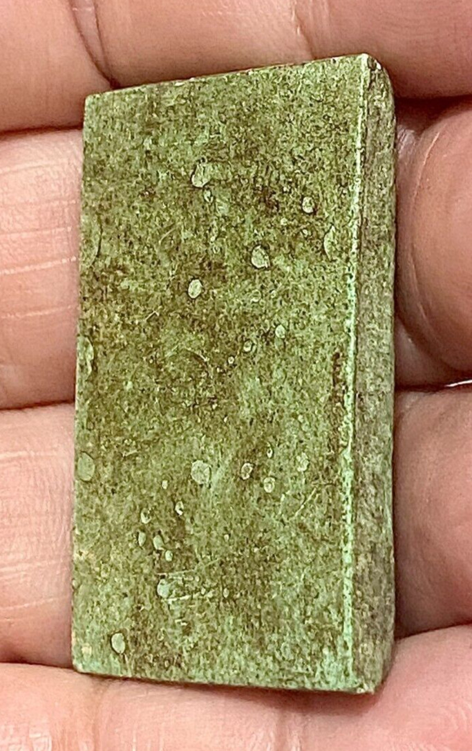 Thai Amulet LP Hin Phra Somdej Prok Pho Wat Rakang Green Holy Powder Pendant