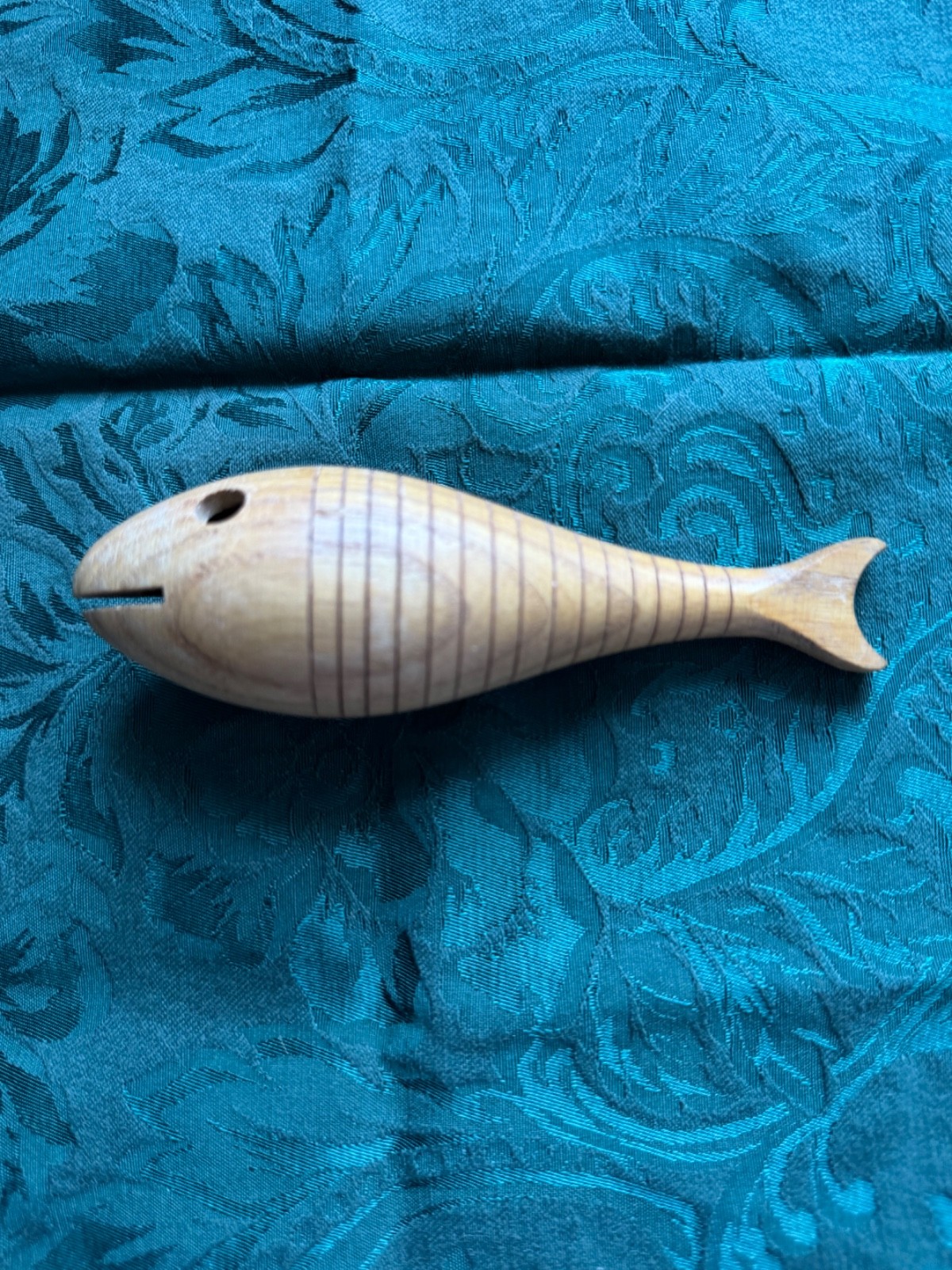 Vintage Bauhaus Urfisch Fish Rattle Hugo Kükelhaus Hohenfried Werkstätten