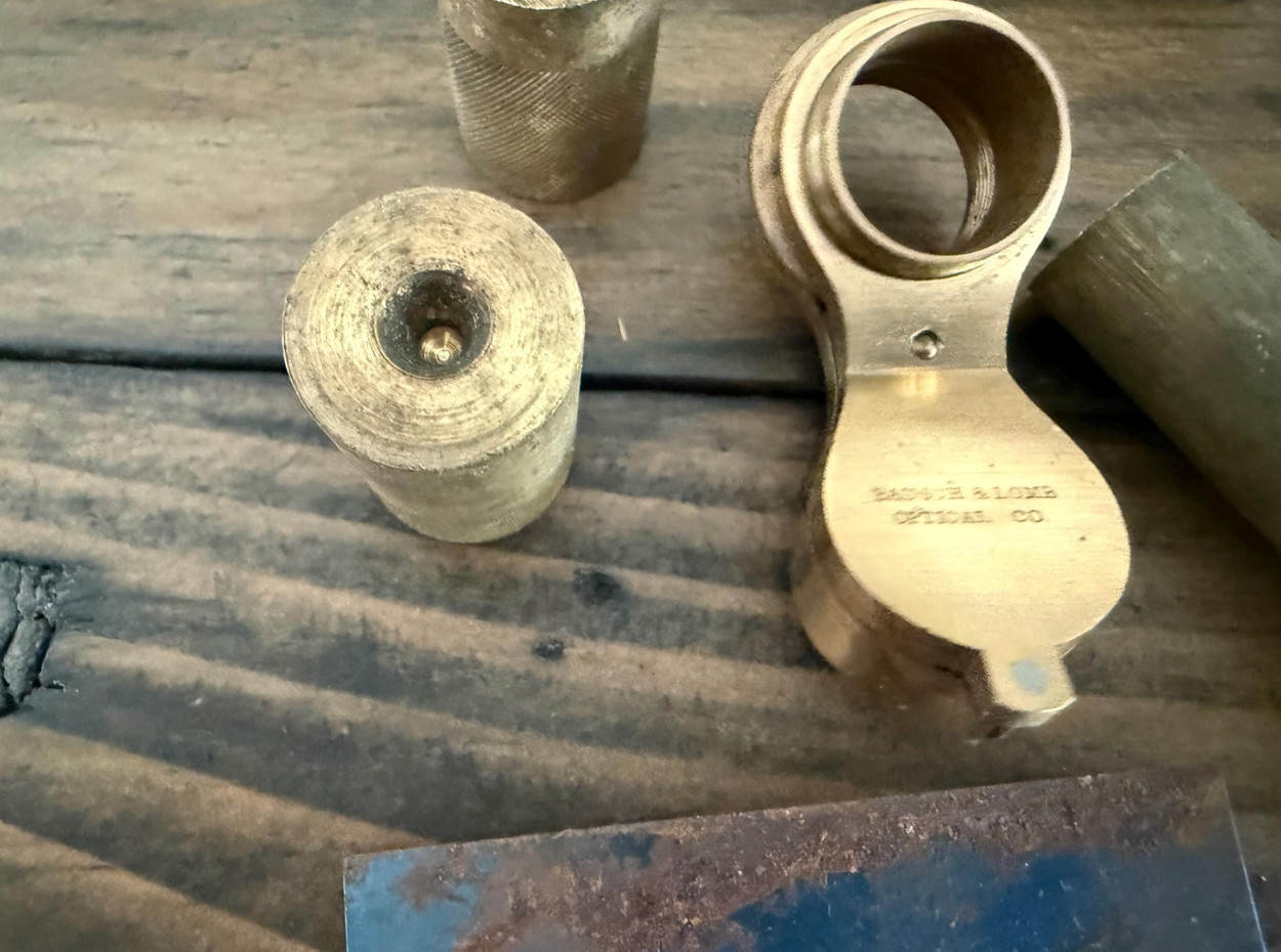 Antique Bausch & Lomb Microscope Parts
