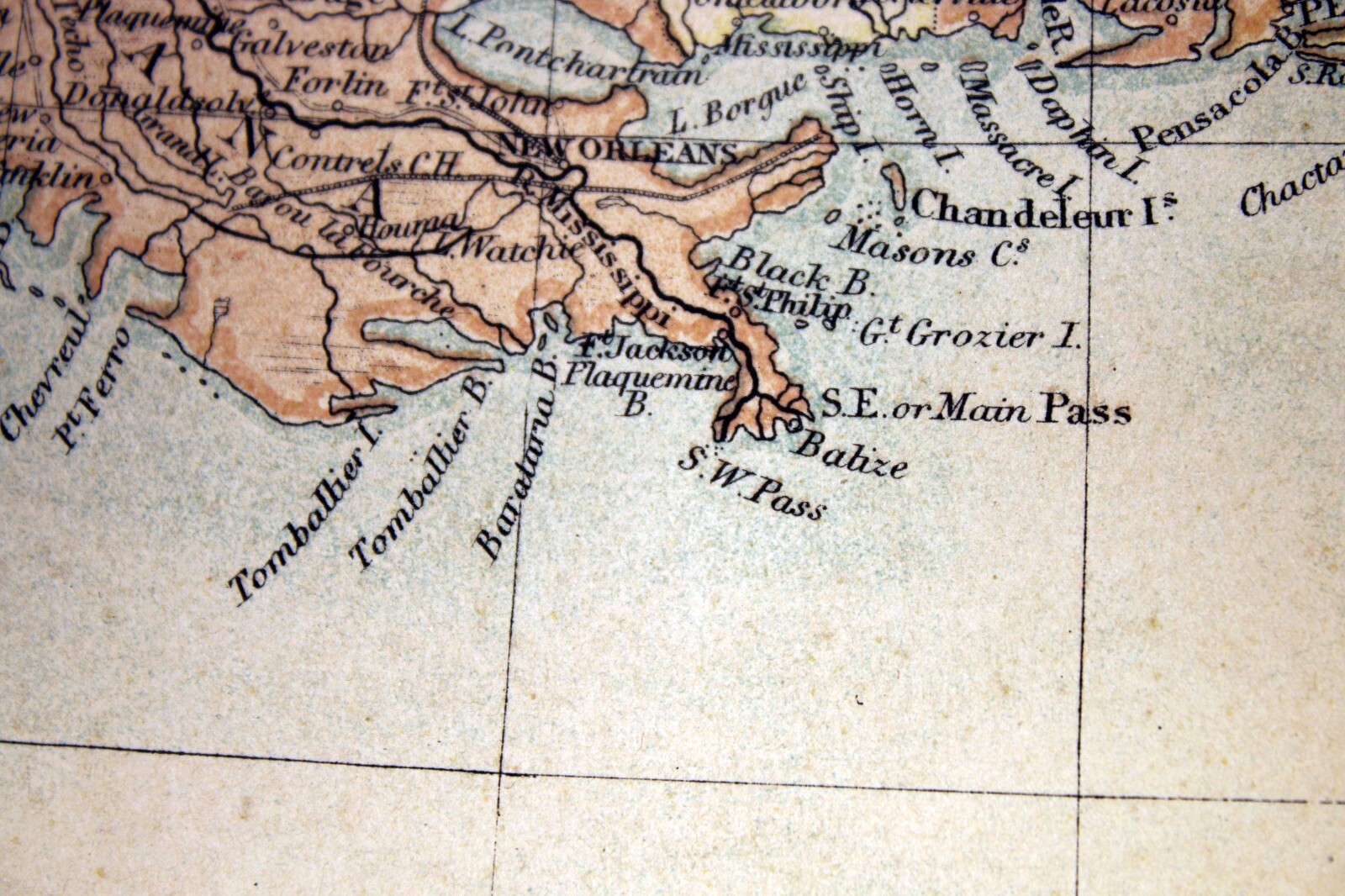 1865 Map Eastern United States Black’s Atlas Edinburgh Bartholomew Antique Color