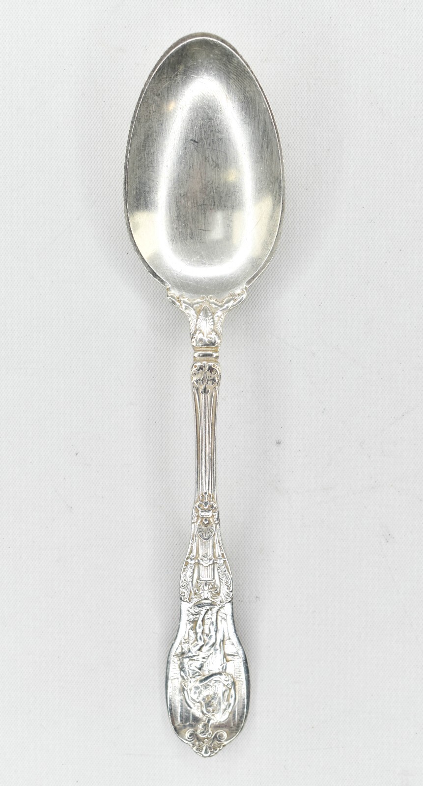 Mythologique Gorham Sterling Teaspoon, Penelope Recognizing Ulysses (1.1 oz) .