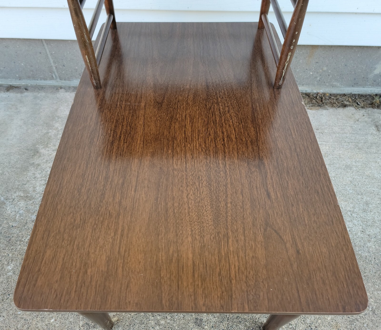Classic Mid Century Modern Authentic Baumritter End Table USA