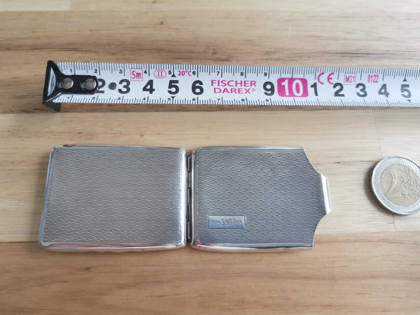 Solid Silver Business Card Holder