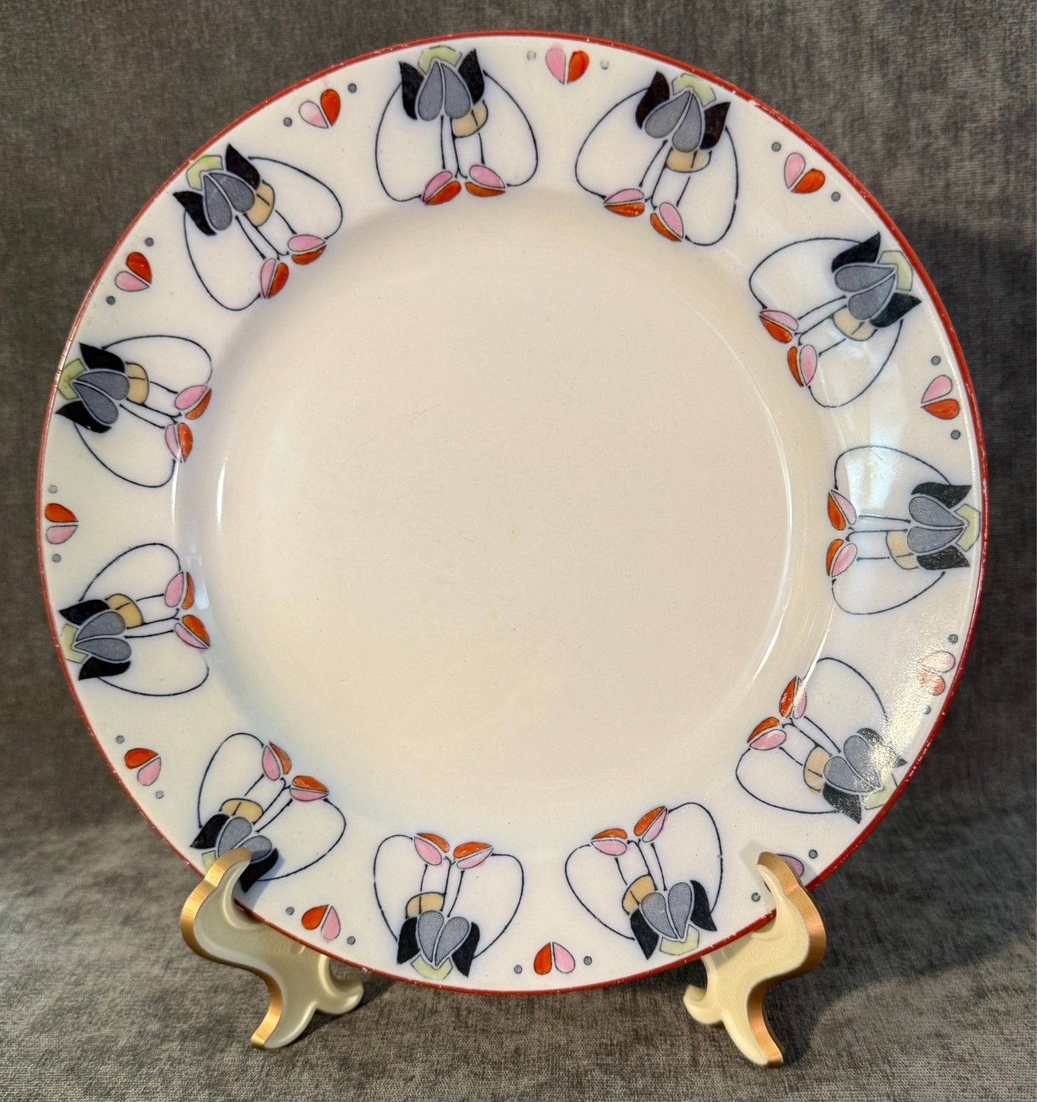 Keeling & Company Glasgow Art Nouveau George Logan Luncheon Plate 1905 – 1910