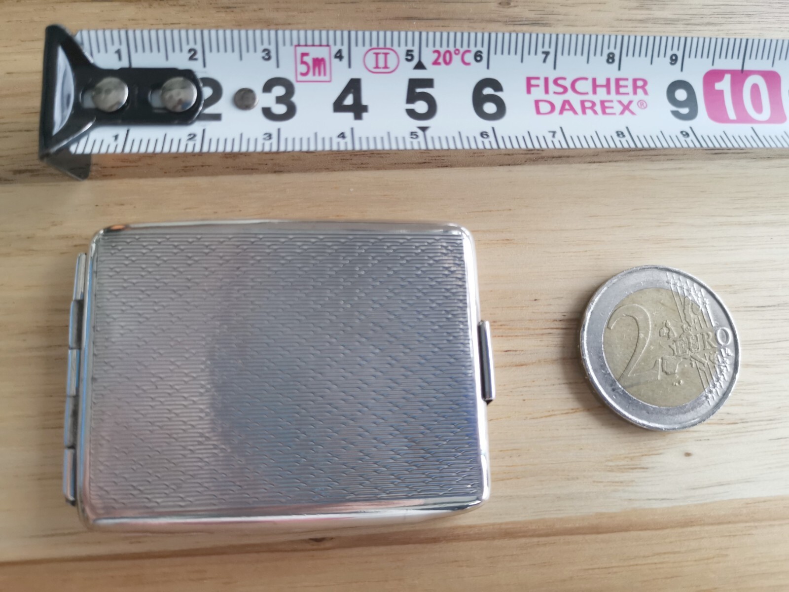 Solid Silver Business Card Holder