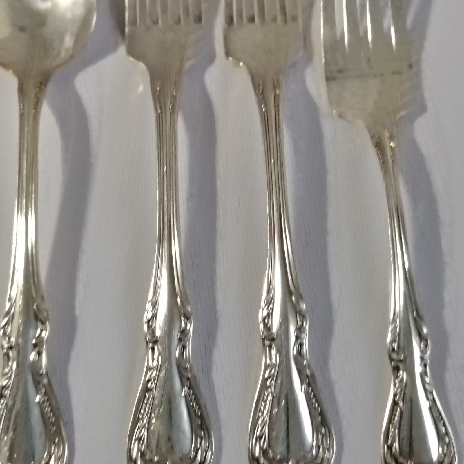 Wm. A. Rogers Chalice Harmony Silverplate Flatware Oneida 1958 Lot of 6 Pcs